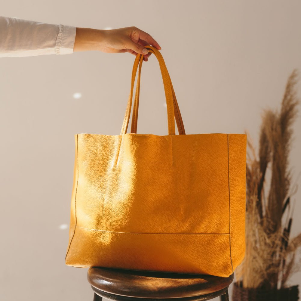 Elena – Italian Leather Everyday Tote