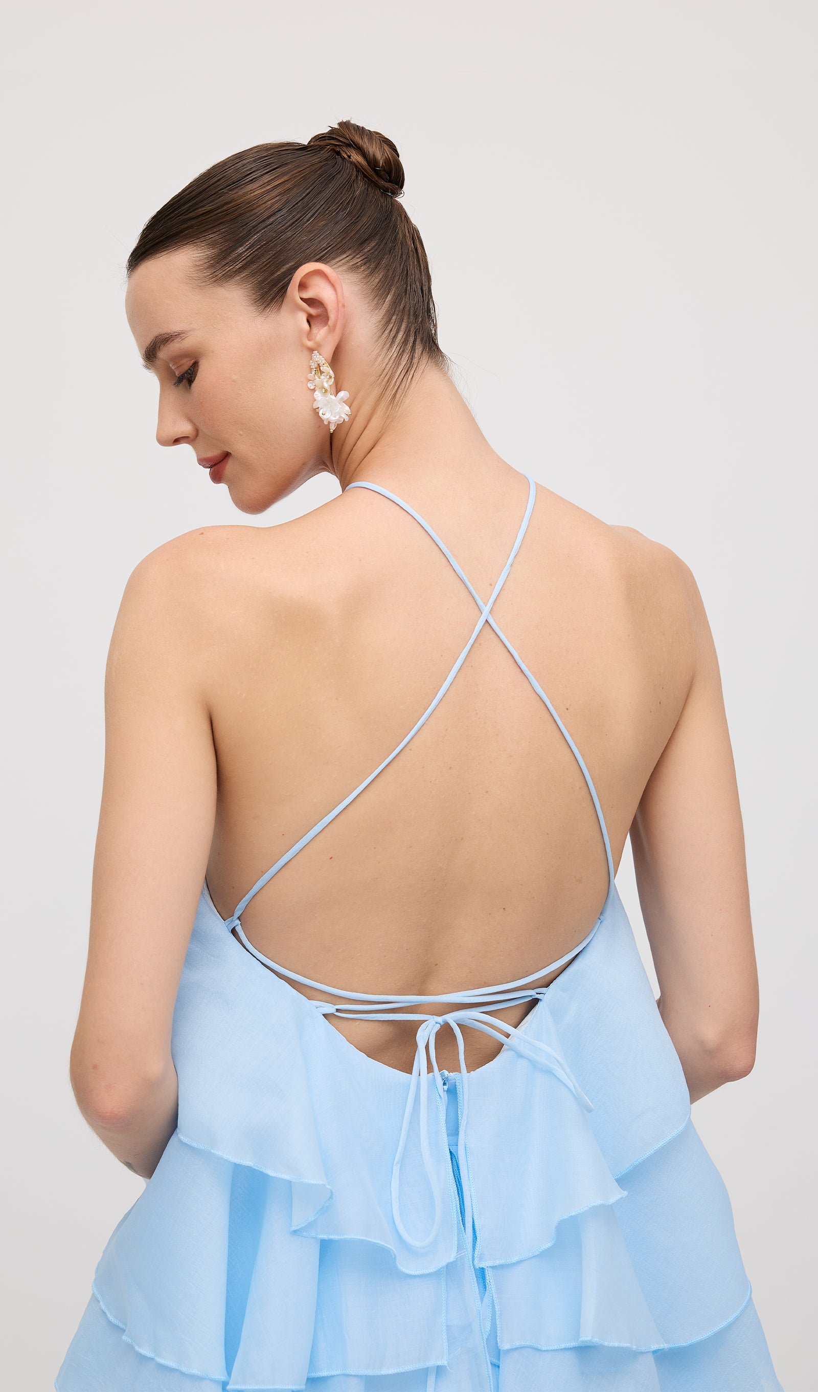 Sophie - Halter Layered Dress