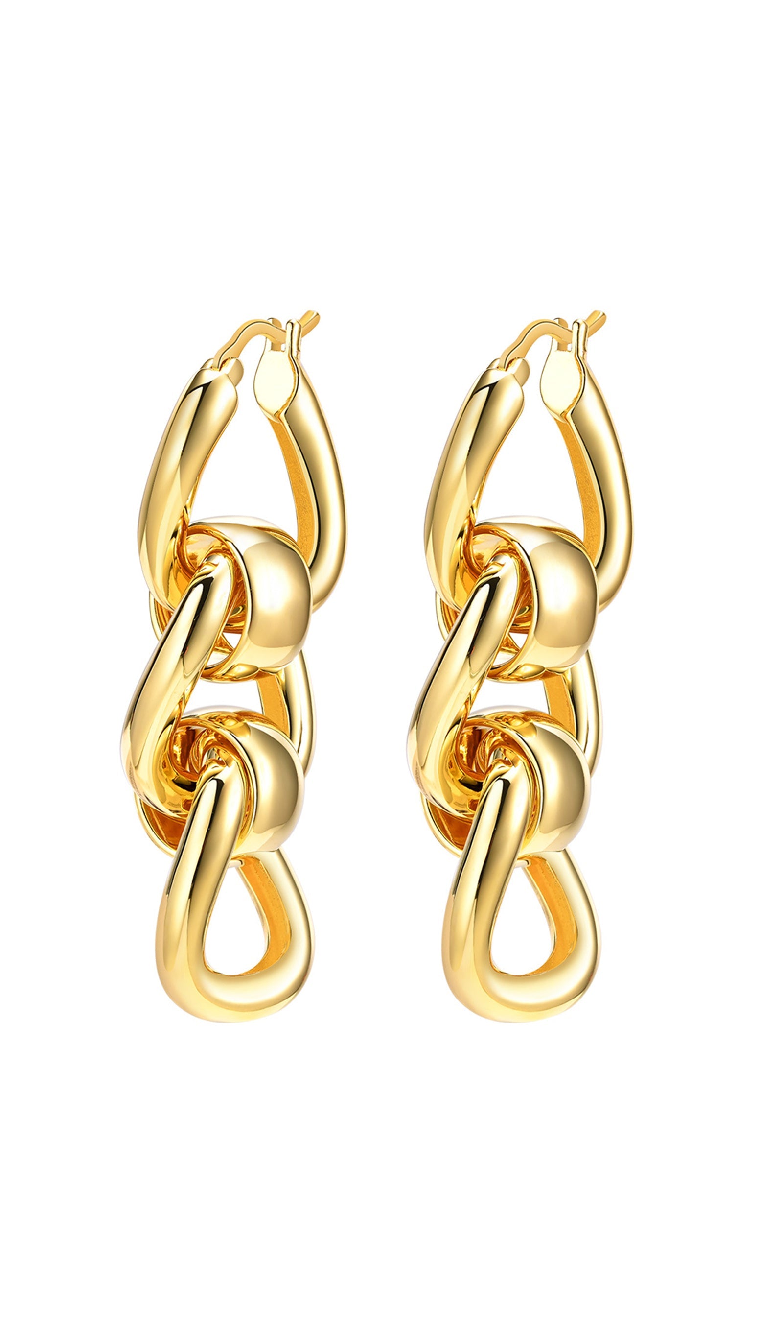 Noa - Metal Chain Earrings