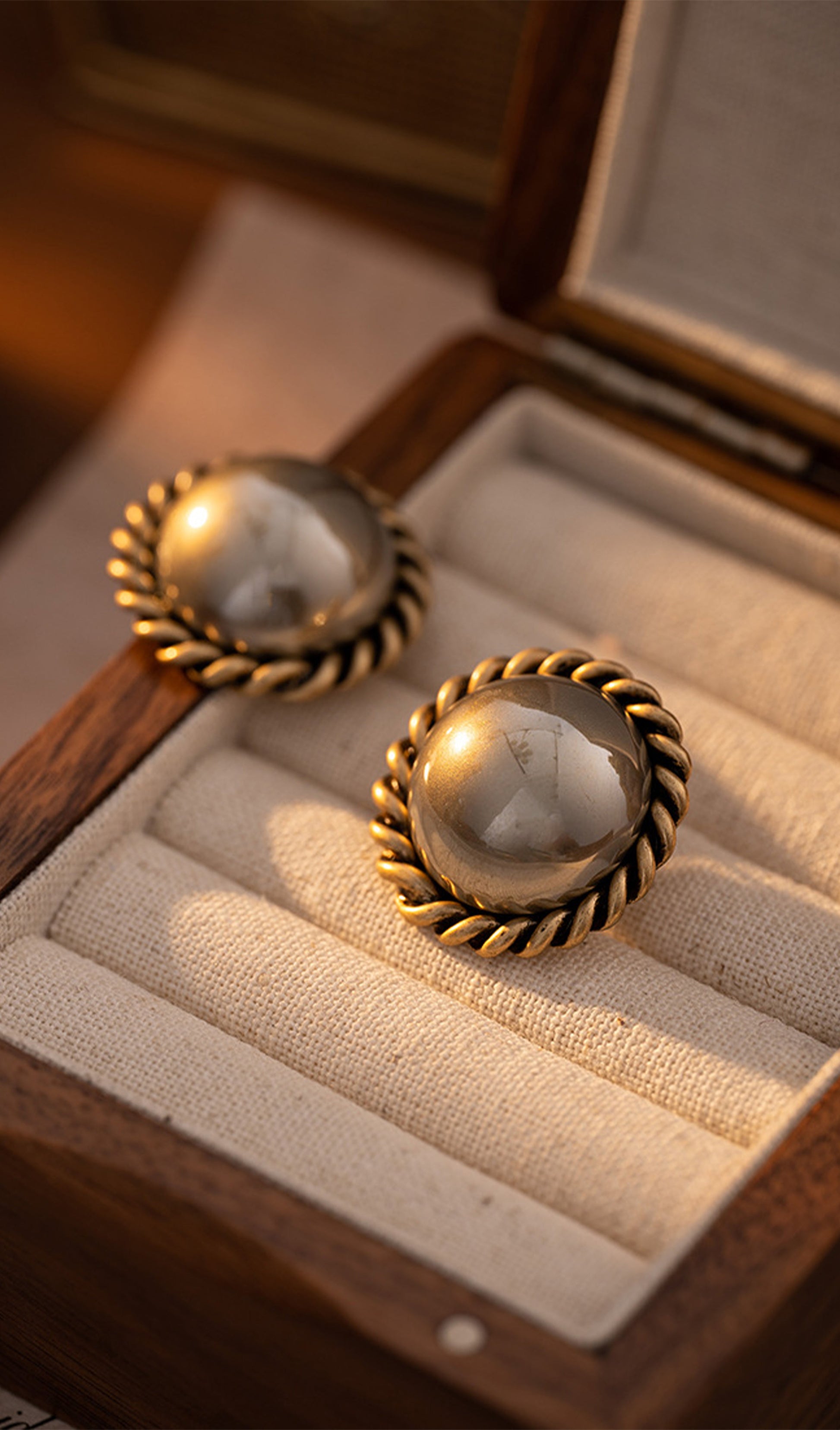 Sol - Dome Earrings