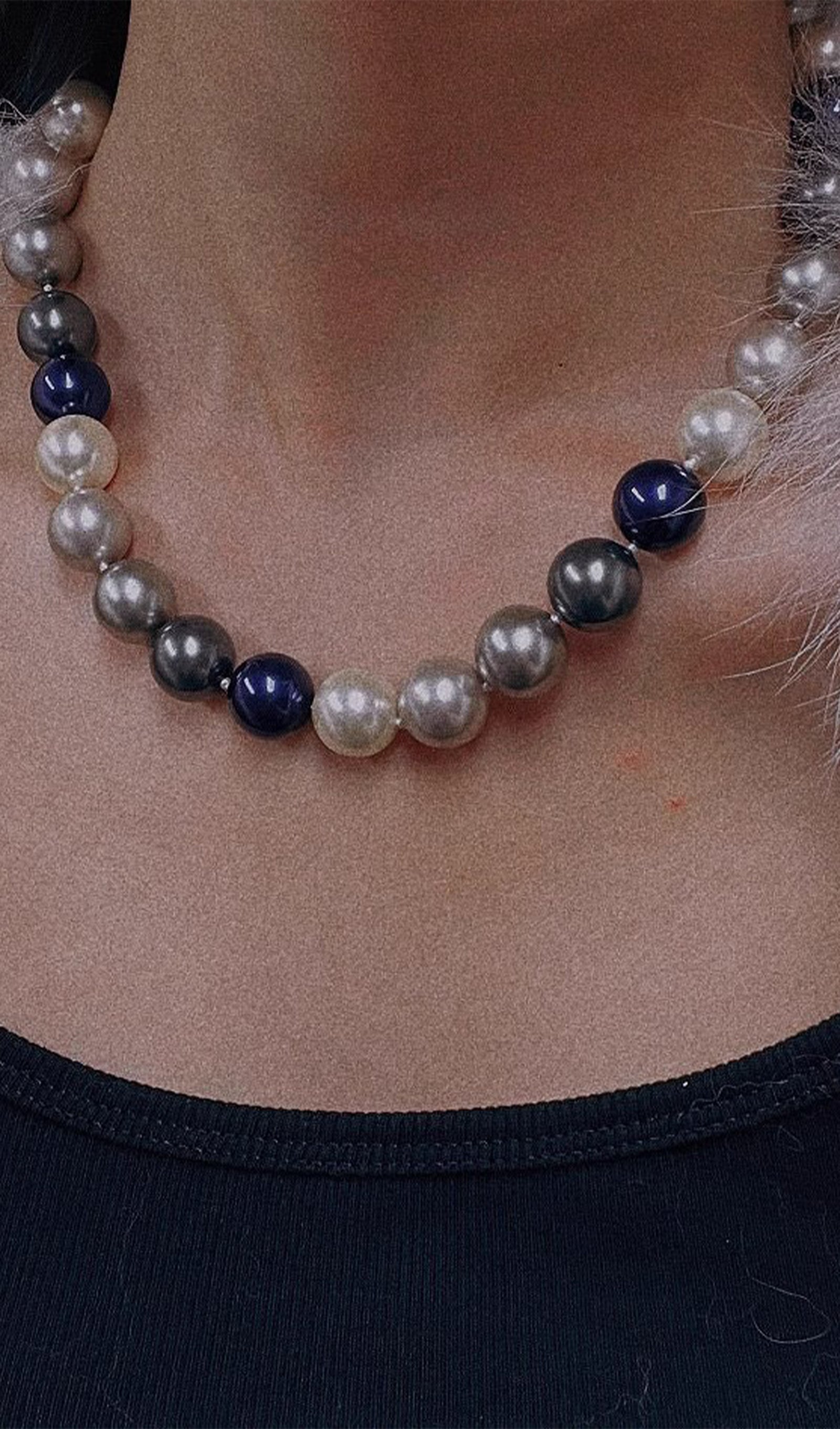 Léa - Pearl Clavicle Necklace