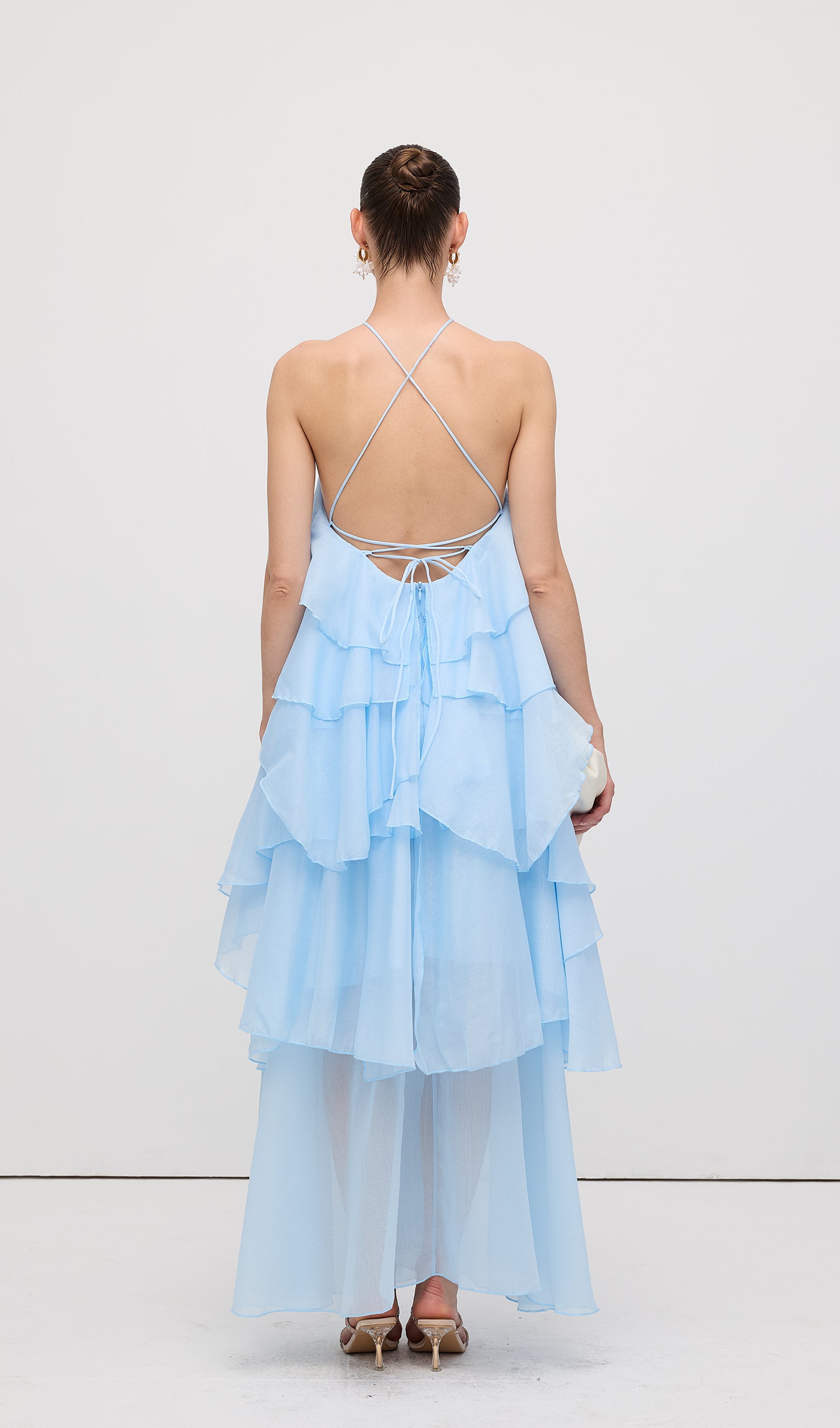 Sophie - Halter Layered Dress