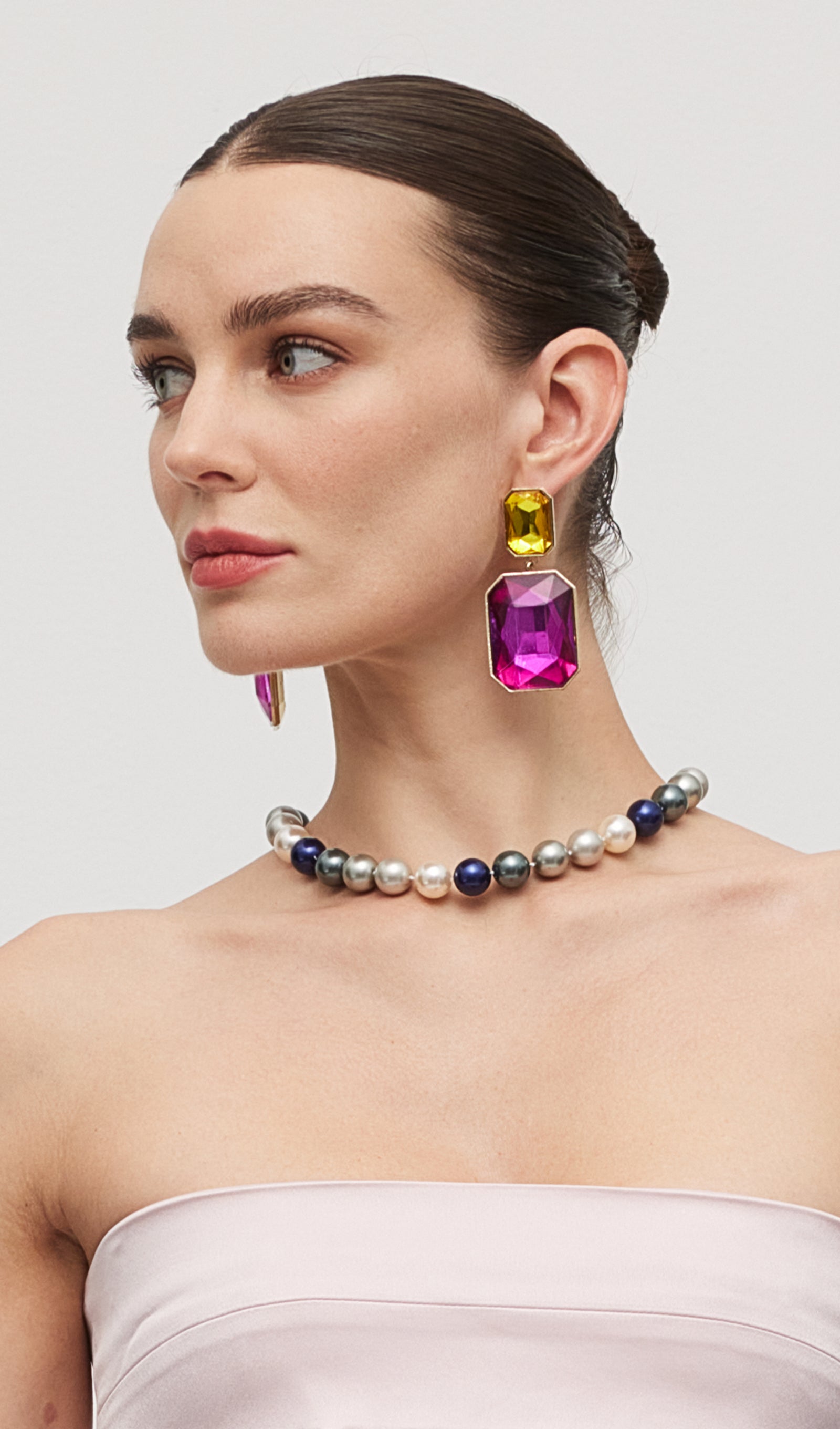 Léa - Pearl Clavicle Necklace