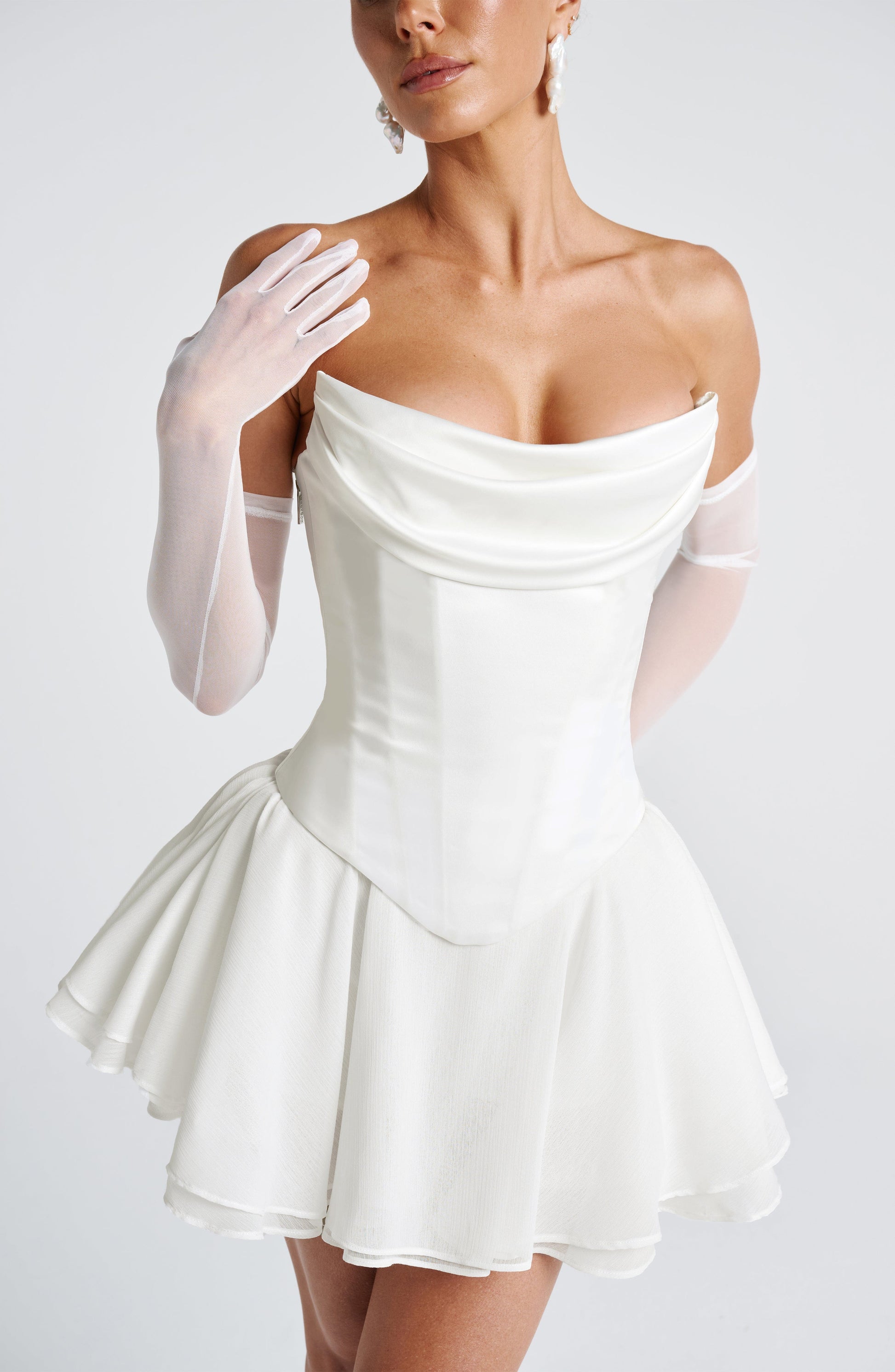 Callista Corset - Ivory