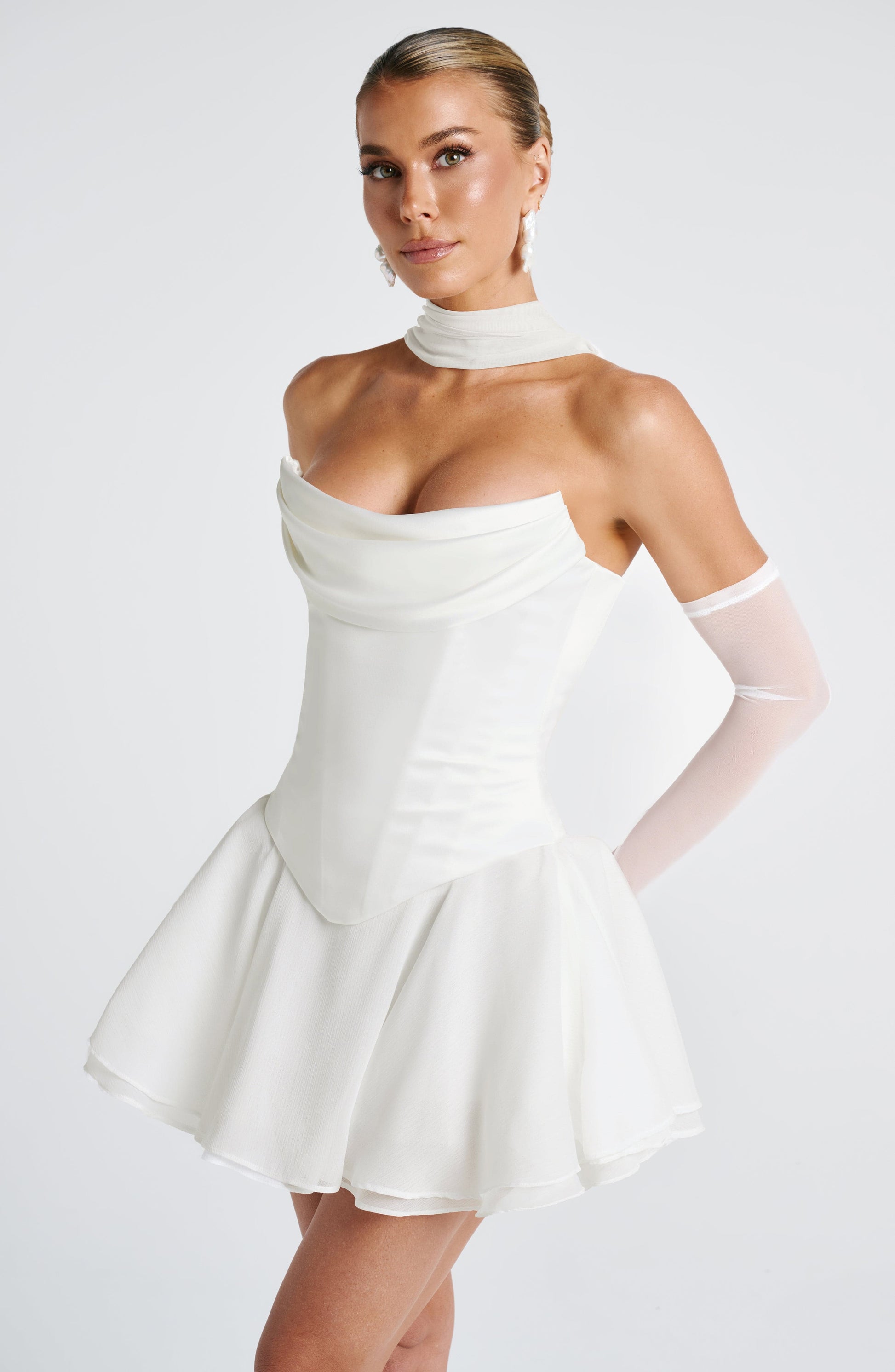 Callista Corset - Ivory