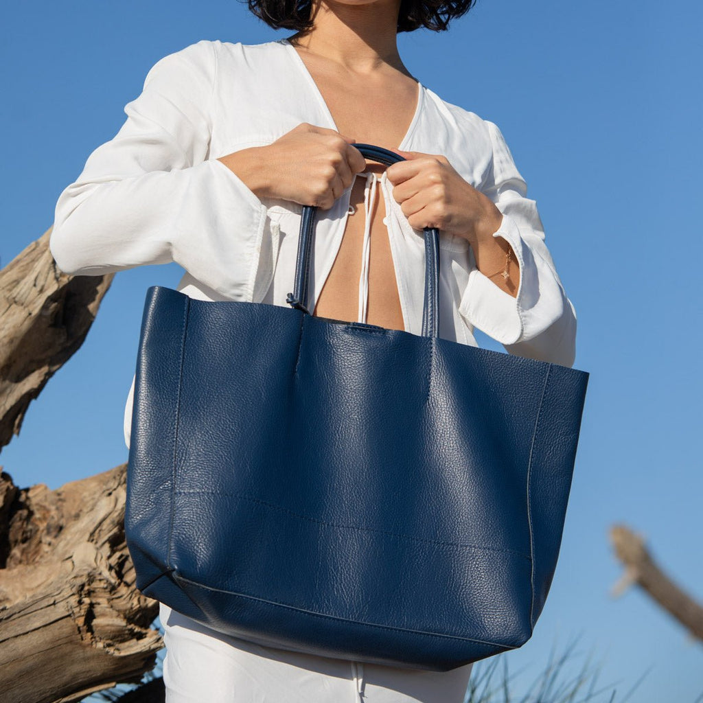 Elena – Italian Leather Everyday Tote