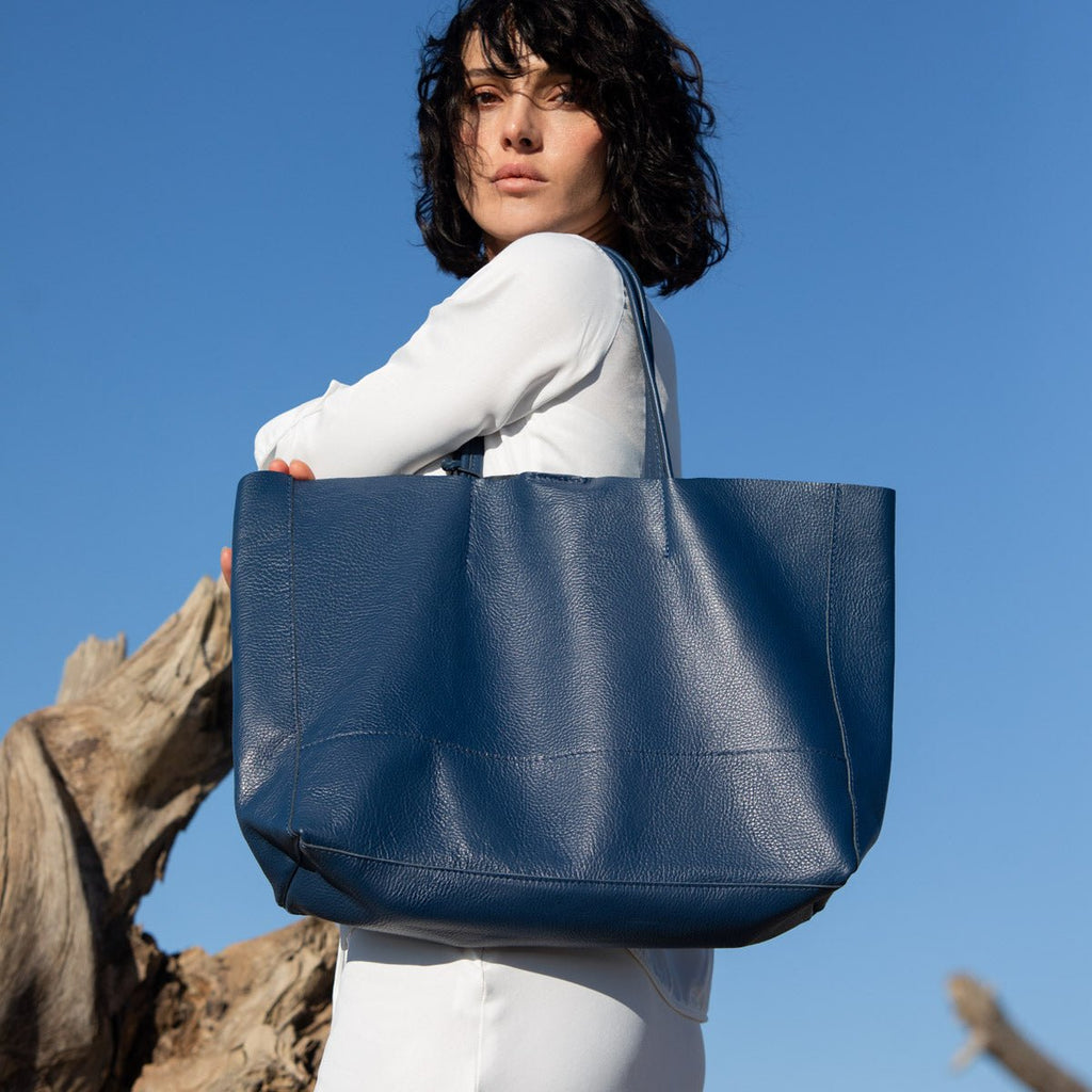 Elena – Italian Leather Everyday Tote