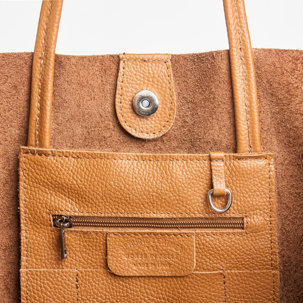 Elena – Italian Leather Everyday Tote