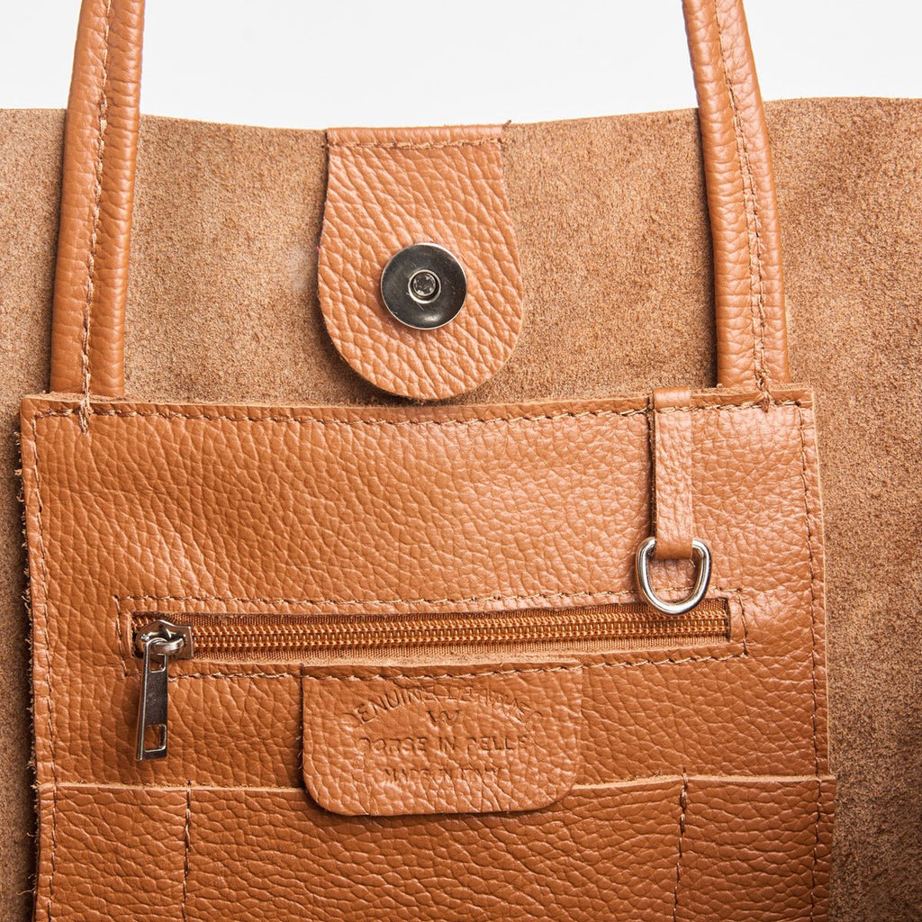 Elena – Italian Leather Everyday Tote