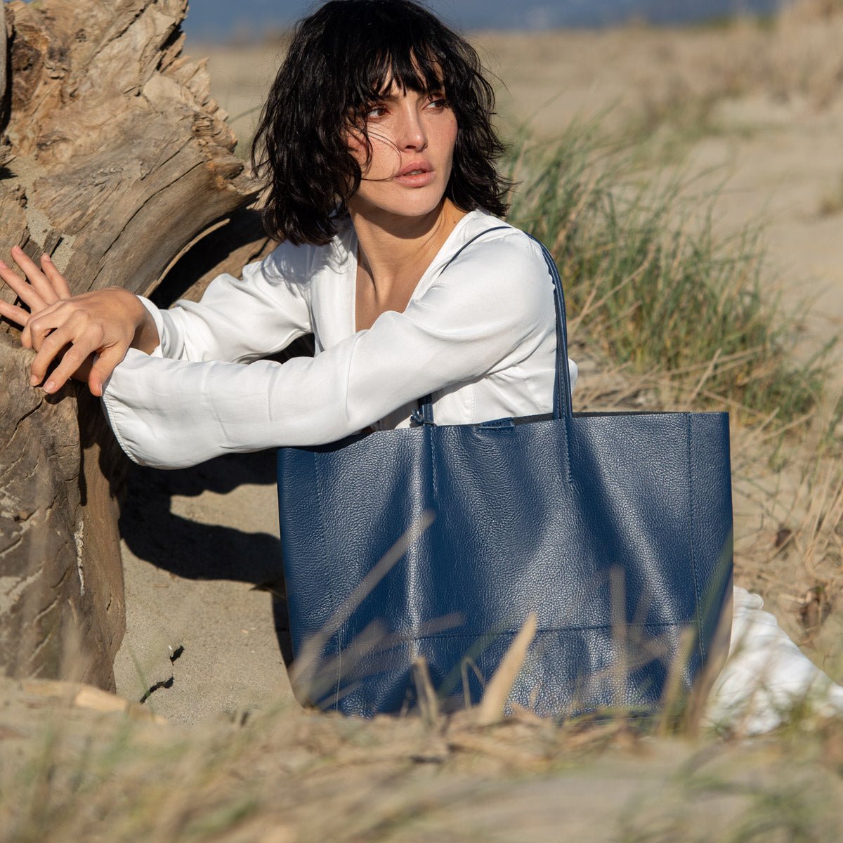 Elena – Italian Leather Everyday Tote