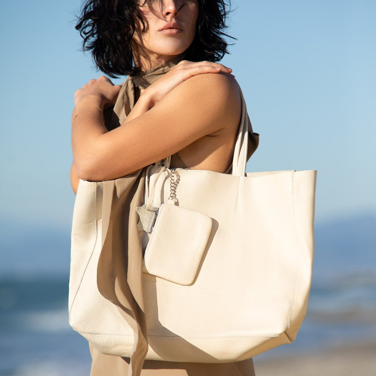 Elena – Italian Leather Everyday Tote