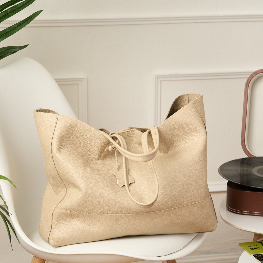 Elena – Italian Leather Everyday Tote
